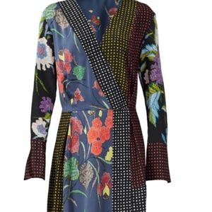 DVF Exciting Floral Dot Dress
